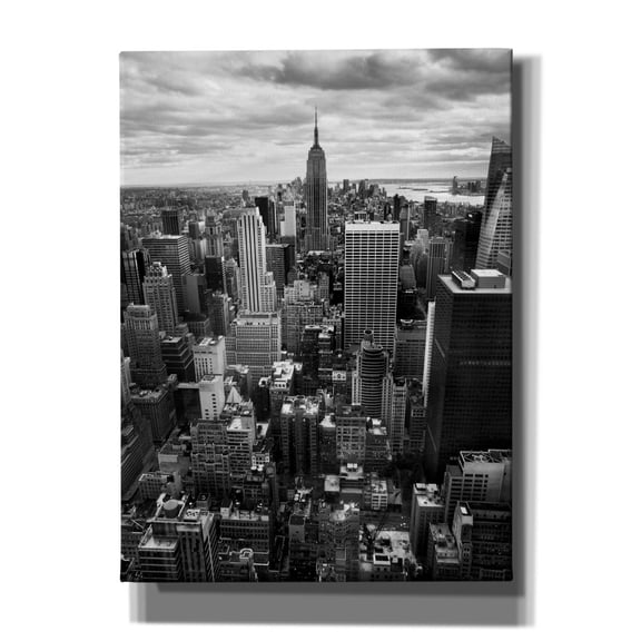 Epic Graffiti 'NYC Downtown II' by Nina Papiorek, Canvas Wall Art, 40"x54"