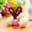 Pink, variant on Easter Button Bunny Craft Kit Make Your Own Button Bunny Decorations - DIY Ornament for Easter Party Gift