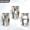 thumbnail image 7 of Yayeee Toggle Light Switch Wall Plate 1-Gang 4.5"x2.7" Home Decorative Outlet Cover, Blue Cute Cats, 7 of 7