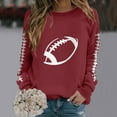 thumbnail image 6 of Cozy Fall Hoodies for Women Oversized Sweatshirt Casual Pullover with Pockets Trendy Autumn Outfits Loungewear Basic, 6 of 6