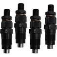 thumbnail image 1 of Seapple 4pcs Fuel Injector Compatible with Kubota V1505 V1505T V1205 V1305 Engine, 1 of 4