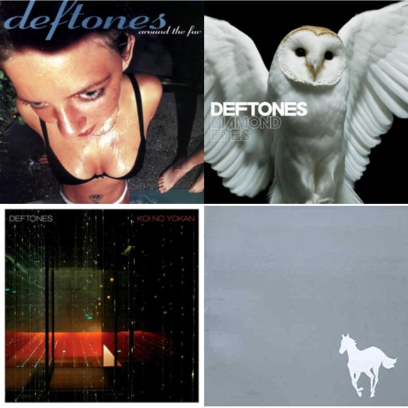 Around The Fur & Diamond Eyes & Koi No Yokan & White Pony [CD Bundle]