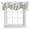 white, variant on Sage Green Ocean Tie Up Valance Curtains for Windows, Kitchen Curtains Window Shades, Coastal Eucalyptus Starfish Shell Light Filtering Roman Curtain Valances for Bedroom/Bathroom/Cafe 42"x12"