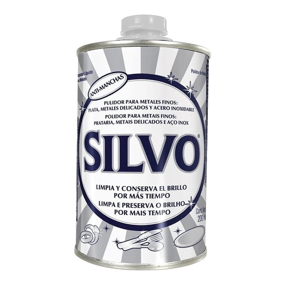 Pulidor para metales Silvo 200 ml