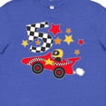 thumbnail image 4 of Inktastic Happy 5th Birthday -red racing car Youth T-Shirt, 4 of 5