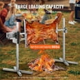 thumbnail image 4 of KFFKFF 46" Electric Rotisserie BBQ Kit, with 132 lbs Load, Auto 52W Motor, Height-Adjustable Stand, Universal Complete Grill Rotisserie, Spit Rod & Heat Guard for Pig & Lamb, 4 of 9
