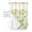 White, variant on No Hook Shower Curtain with Snap in Liner, Summer Watercolor Yellow Lemon with Leaves Hotel Shower Curtains for Bathroom, Washable Shower Curtain Liner Set with Mesh Top Window, 36"x72"