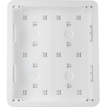 On-Q Mounting Enclosure for A/V Equipment  Junction Box  White