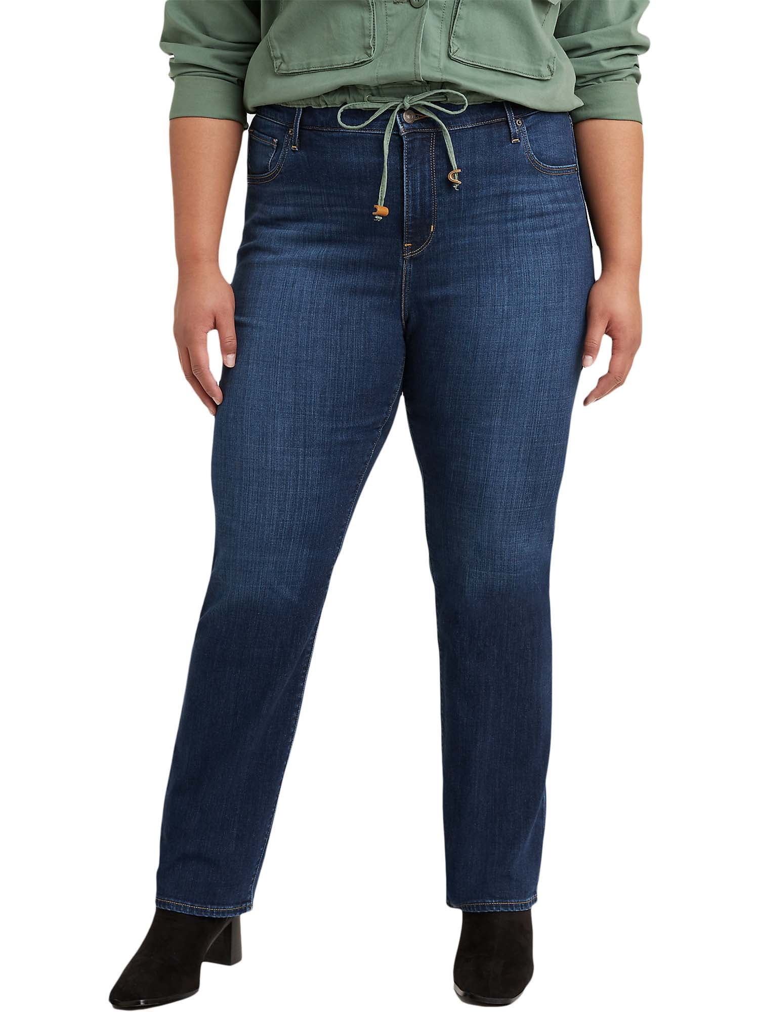 Levi's Women's Plus Size 724 High-Rise Straight Jeans 