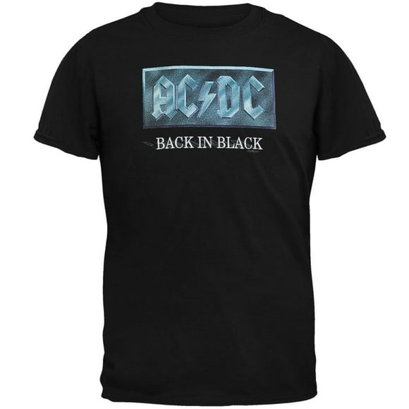 AC/DC - T-Shirt Noir de Retour