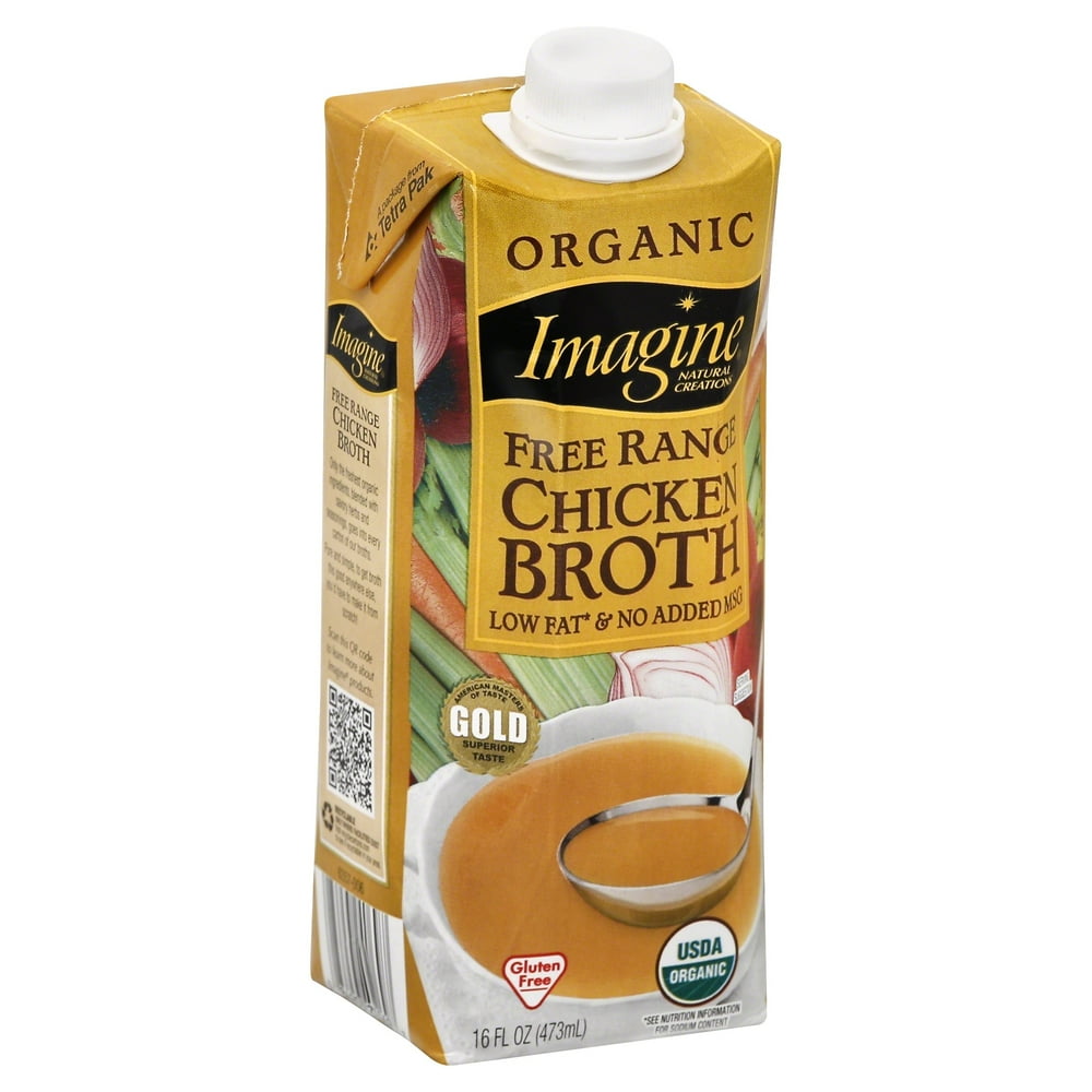 Imagine Organic Free Range Chicken Broth, 16 Fl Oz
