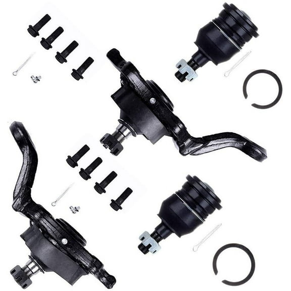 CCIYU Upper Lower Ball Joint fit for 2004 2005 2006 2007 for Toyota Tundra 2005 2006 2007 for Toyota Sequoia 4pcs Suspension Kit