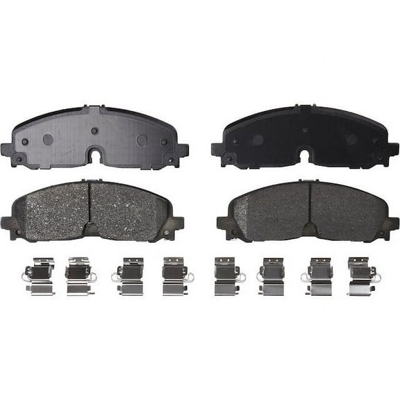 Front Brake Pad Set - Compatible with 2020 - 2023 Buick Enclave 2021 2022