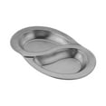 thumbnail image 1 of GROWTH TANK Assiette Divisée en Acier Inoxydable Plat de Service Compact pour Anniversaire Cuisine Maison S, 1 of 9