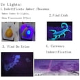 thumbnail image 3 of Led Uv Flashlight 365nm R5 Jade Jewelry Gemstone Identification Lights Ultraviolet/Yellow/White 3 in 1 Light Measurement Scale with Battery, 3 of 9