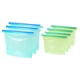 thumbnail image 1 of Bolsas Reutilizables Para Almacenamiento De Alimentos 7 Piezas, Bolsas Reutilizables Para Bocadillos Bolsas Para Sándwich Reutilizables De Pie, Sello Hermético Y A Prueba De Fugas, Adecuadas Para Sándwich Frutas Verduras-Azul/Verde Unique Bargains juegos de contenedores de almacenamiento de alimentos, 1 of 6
