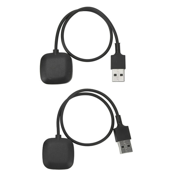 Cargador De Reloj Inteligente, Base De Carga Inalámbrica Con Transmisión De Datos Para Versa 3 Sense Protección Contra Cortocircuitos Alimentada Por USB