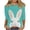 C-Sky Blue103, variant on DHFJKG Easter Bunny T Shirts For Women Spring Summer Top Casual 3/4 Sleeve Crew Neck Rabbit Printed Loose Fit Cute Graphic Tee Festival Trendy Tops