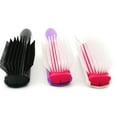 thumbnail image 5 of 9-Rows Detangling Hair Brush Detangler Hairbrush Scalp Massager Styling Comb, 5 of 10