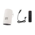 thumbnail image 2 of Mini Projecteur, Projecteur Vidéo Portable 5G WiFi6 1500:1 Haute Contraste Interfaces Riches 8000K Luminosité pour PC Prise US, 2 of 7