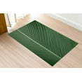 thumbnail image 6 of Office Rug, Green Leaf Rugs, Indoor Rug, Leaf Rugs, Front Door Rug, Decorative Rugs, Modern Rugs, Floral Rug, Living Room Rug, Area Rug, 2.6'x6.5' - 80x200 cm, 6 of 9