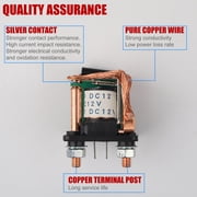 Supsupsiu Wireless Dual Remote Car Battery Disconnect Relay Master Kill Cut-off Switch 12V