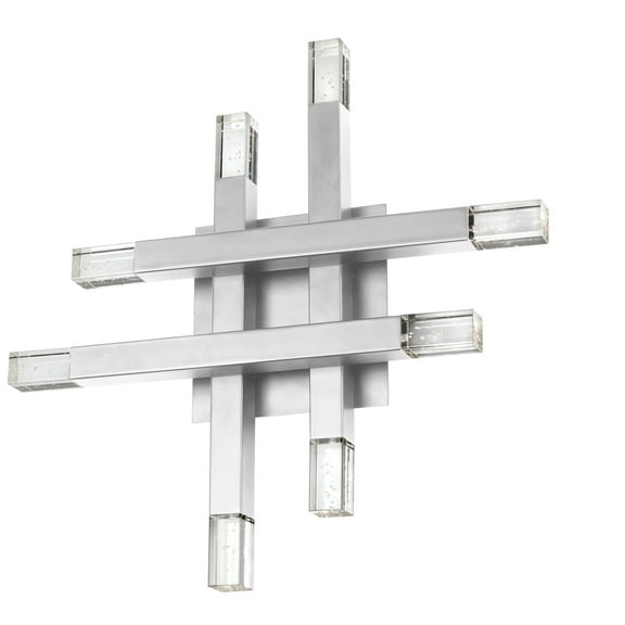 FCS-1432W-PC-Dainolite-Francesca - 15.75 Inch 32W 8 LED Wall Sconce-Polished Chrome Finish