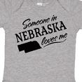 thumbnail image 4 of Inktastic Someone in Nebraska Loves Me Boys or Girls Baby Bodysuit, 4 of 5