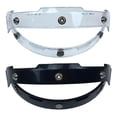thumbnail image 2 of Motorcycles Black UV Adapter Flip Up Base Attachment For 3-Snaps Bubble Shield Visor Face Mask Helmet Accessories, 2 of 4