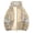 Khaki-01, variant on Rvwovn Unisex UV Protection Jacket Lightweight for Running Hiking Fishing, Summer Outdoor Wear