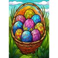 thumbnail image 2 of America Forever Easter Egg House Flag 28 x 40 inch Double Sided Eggs Hunt Glass Style Farmhouse Small Spring Celebration Holiday Seasonal Easter Day Flags for Outdoor Yard Lawn Decoration, 2 of 5