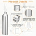 thumbnail image 4 of Botellas de Spray de Niebla Fina de Aluminio Uxcell 300ml/10oz Recargable de Metal para Almacenamiento de Perfume y Cosméticos, 4 of 7