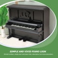 thumbnail image 3 of KAKOWELY Piano en miniatura de madera, modelo de piano pequeño, adorno paisajístico para casa., 3 of 4