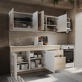 thumbnail image 4 of COCINA INTEGRAL MODULAR LOG 2.40CM MDP cafe, 4 of 16