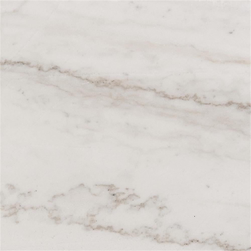 Belen Kox Evie White Marble Rectangle Coffee Table