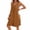Coffee, variant on Casual Sleeveless Rompers for Women Pleated Summer Cute Shorts Jumpsuits Loose Wide Leg Lounge Jumpsuit Jumper Green, S