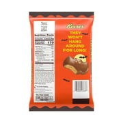 Reese's Milk Chocolate Peanut Butter Snack Size Bats, Halloween Candy Bag, 9.6 oz