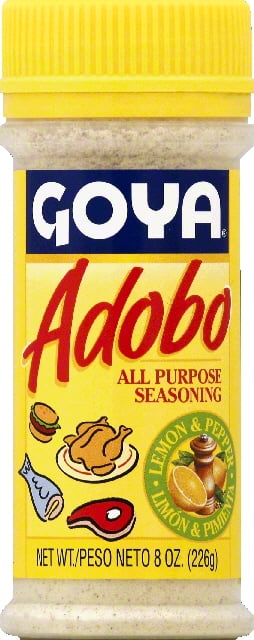 Goya Adobo Lemon & Pepper All Purpose Seasoning, 8 oz by Goya