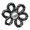 Silver Gray, variant on ZenCart Pant Waist Tightener Flower Design Button Reusable Waist Adjuster No-Sewing Adjustable Waist Buckle for Loose Jeans Skirts