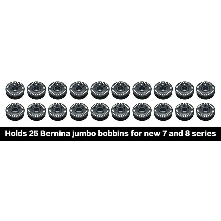 Bobbin Case For New 7 And 8 Series Jumbo Bobbin Sewing Bobbin Storage Case  And Saver Holds 25 Bobbins Box Organizer ( 7 And 8 Series Bo
