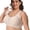 Nude., variant on Bras for Women Plus Size Push Up Bra Wireless with Support Bras for Women Full Coverage and Lift Deep V Mesh (Black 3XL)