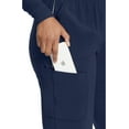 thumbnail image 4 of Cherokee Infinity Scrubs Pant For Women Mid Rise Jogger CK080AP, XS Petite, Navy, 4 of 9