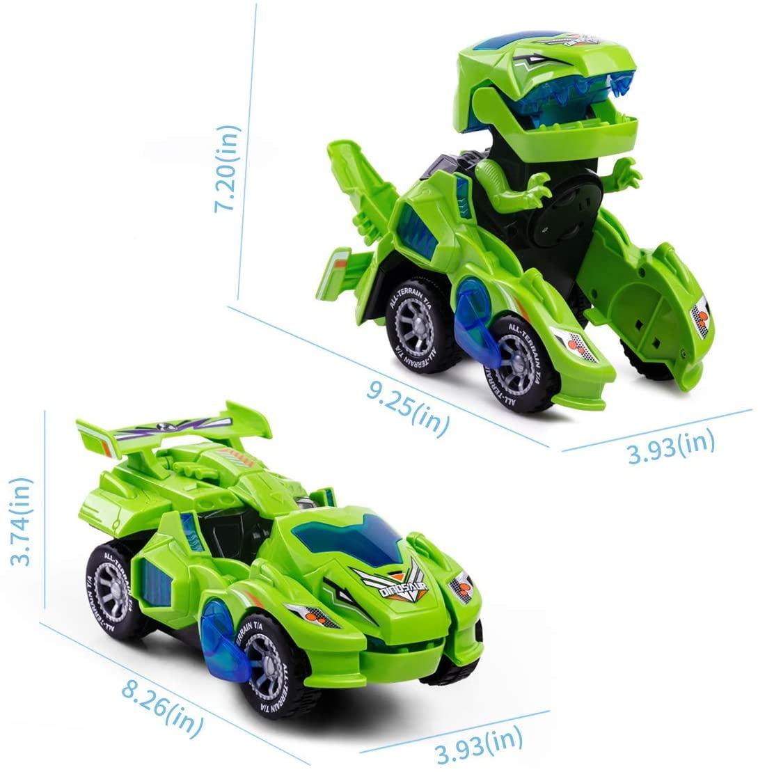 Dinosaur Car 2 en 1 Transformers Electric Toy 