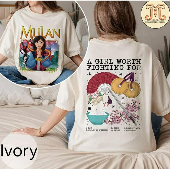 Disney Mulan Mushu's 2Sided T-Shirt, Disney Mushu Dragon Shirt, Disneyland Trip Tee