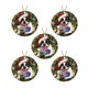 thumbnail image 1 of Adornos navideños Navidad Listado de madera Guirnalda de perro Decoración de árbol de Navidad de madera Wmkox8yii gf8849, 1 of 8