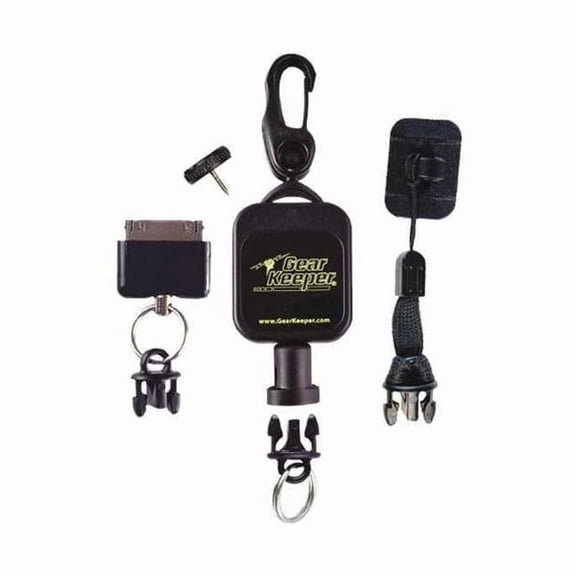Gear Keeper Cell Phone Retractor, 36inL, Plastic/SS RT5-5470
