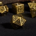 thumbnail image 5 of cusdie 7-Die Resin DND Dice, Shield&Sword Pattern Polyhedral Dice Set for Role Playing Game Dungeons and Dragons D&D Dice Pathfinder, 5 of 5