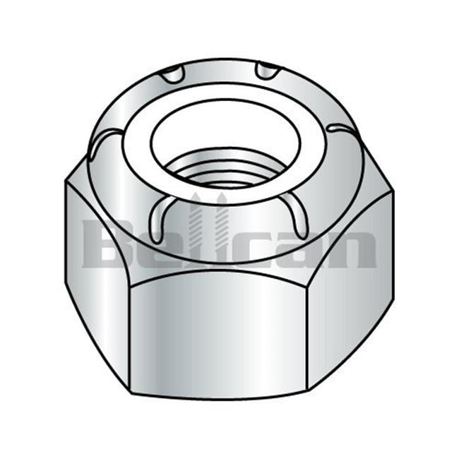 BC-14NSH by Shorpioen 1/4-20 Nylon Insert Heavy Pattern Hex Nut Zinc Box Qty 1,000 BC-14NSH by Shorpioen 1/4-20 Nylon Insert Heavy Pattern Hex Nut Zinc Box Qty 1,000