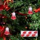 thumbnail image 4 of Christmas Tree Decoration, Christmas Hanging Sign, Small Pendant, Abnormal Ornaments, Festive Style, Holiday Home Decor, Unique Gift, Metal Frame, For Bedroom, Christmas Eve Decor, 4 of 9
