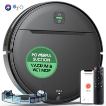 OMESER Robot Vacuum Cleaner 2 in 1 Vacuum and Mop Combo for Pet Hair Hard Floor, APP/Wifi/Voice